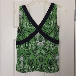 Tahari Lined Tank Medium